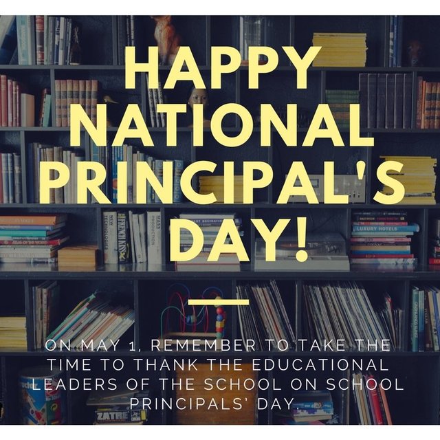 School #Principals have, by far, one of the most challenging jobs.
The positive &amp; negative aspects lie in the fact that it is absolutely unpredictable what each day may bring.
#Leadership does matter
&amp; no school is ever successful without a great principal!
Happy Principals' Day!