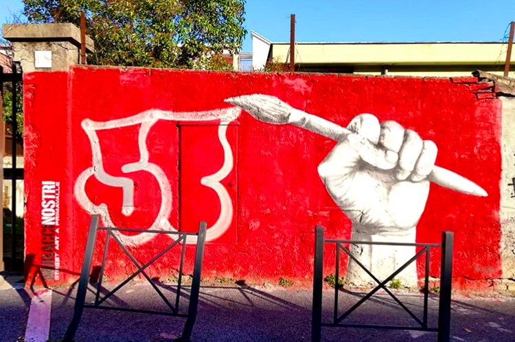 streetcnina's tweet photo. Primavalle #roma #rome #italy #streetart #urbanart #murals  #photo  #graffiti #urbanart  #art #photograffiti #photography #photostreetart #stencil #viaggiare #travel https://t.co/RBWBPUIxIX