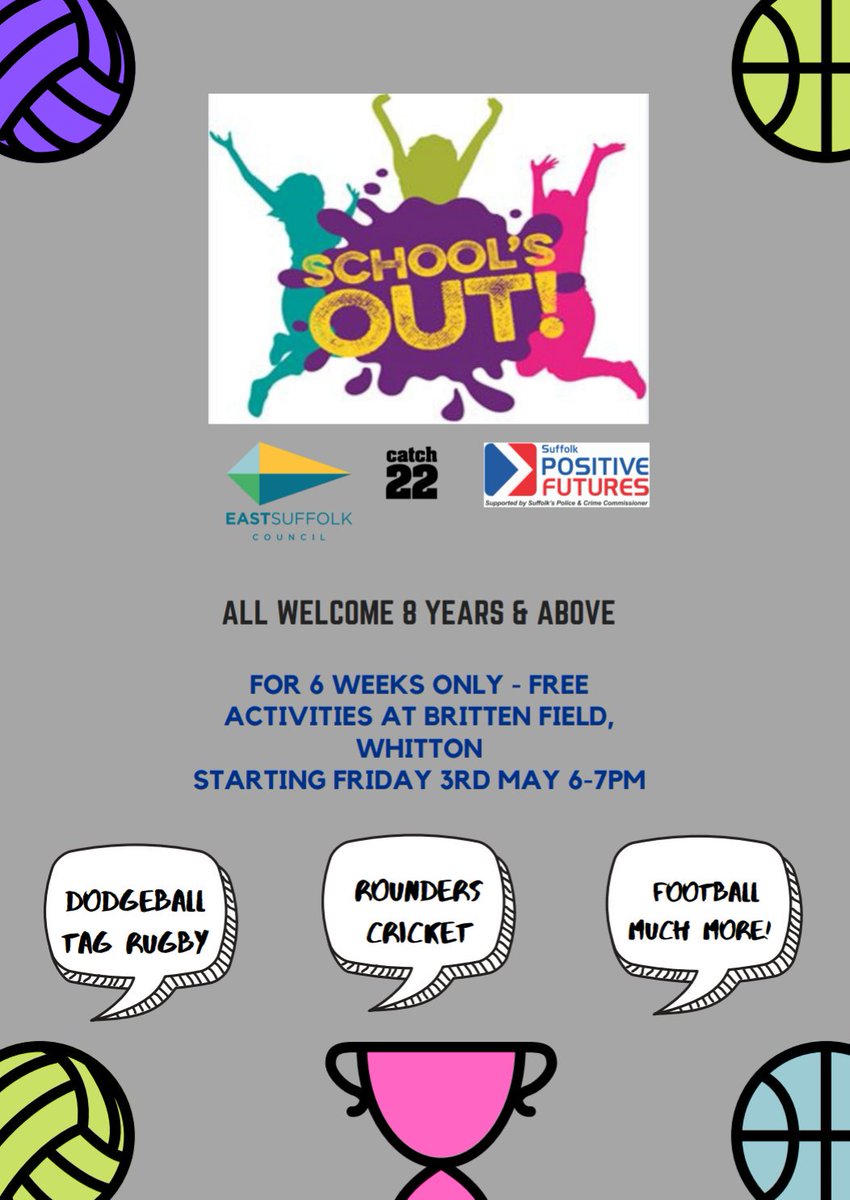 Free activities for those over 8 years.
Please read and retweet.