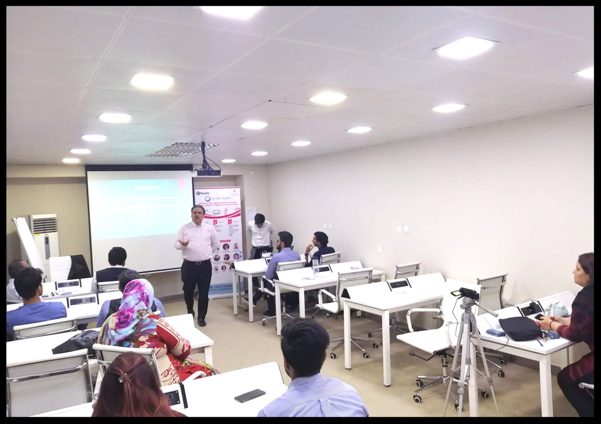 10PearlsPK's tweet photo. 10Pearls playing its pivotal role in revolutionizing healthcare through #CircleHealth - Pakistan’s 1st ever #DigitalHealthAccelerator . The accelerator kicked off with boot camps in which many health startups took part.
@DigitalCare1 @DrZaki @farahsadiq20 https://t.co/trbmPhuQ5V