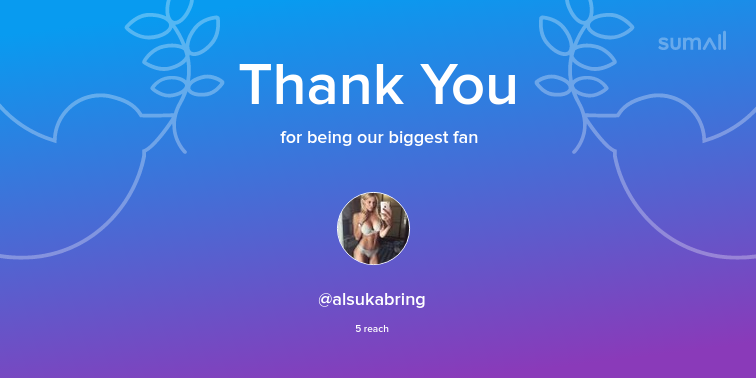 SwekwaMoyo's tweet photo. Our biggest fans this week: alsukabring. Thank you! via https://t.co/0WUODIPXm2 https://t.co/9SFTbIEUjp