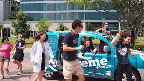 Together, let’s ‘Imagine What’s Next’ you can help the Extreme Science and Engineering Van reach more than 17,000+ students a year by donating at ow.ly/qreT30oBPg2  #QUTGivingDay