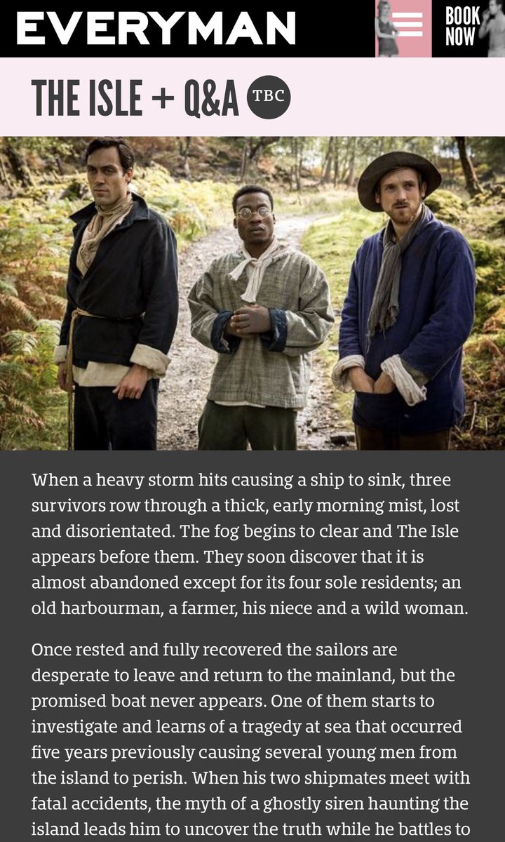 TheIsleFilm's tweet photo. Only a handful of tickets left for this evening’s Q&amp;A screening of The Isle in Muswell Hill Everyman Cinema.... 
Grab ‘em while they’re hot! https://t.co/0EjSTCKzkr #TheIsleFilm #MuswellHill #EverymanCinema https://t.co/EOJWMuZynE