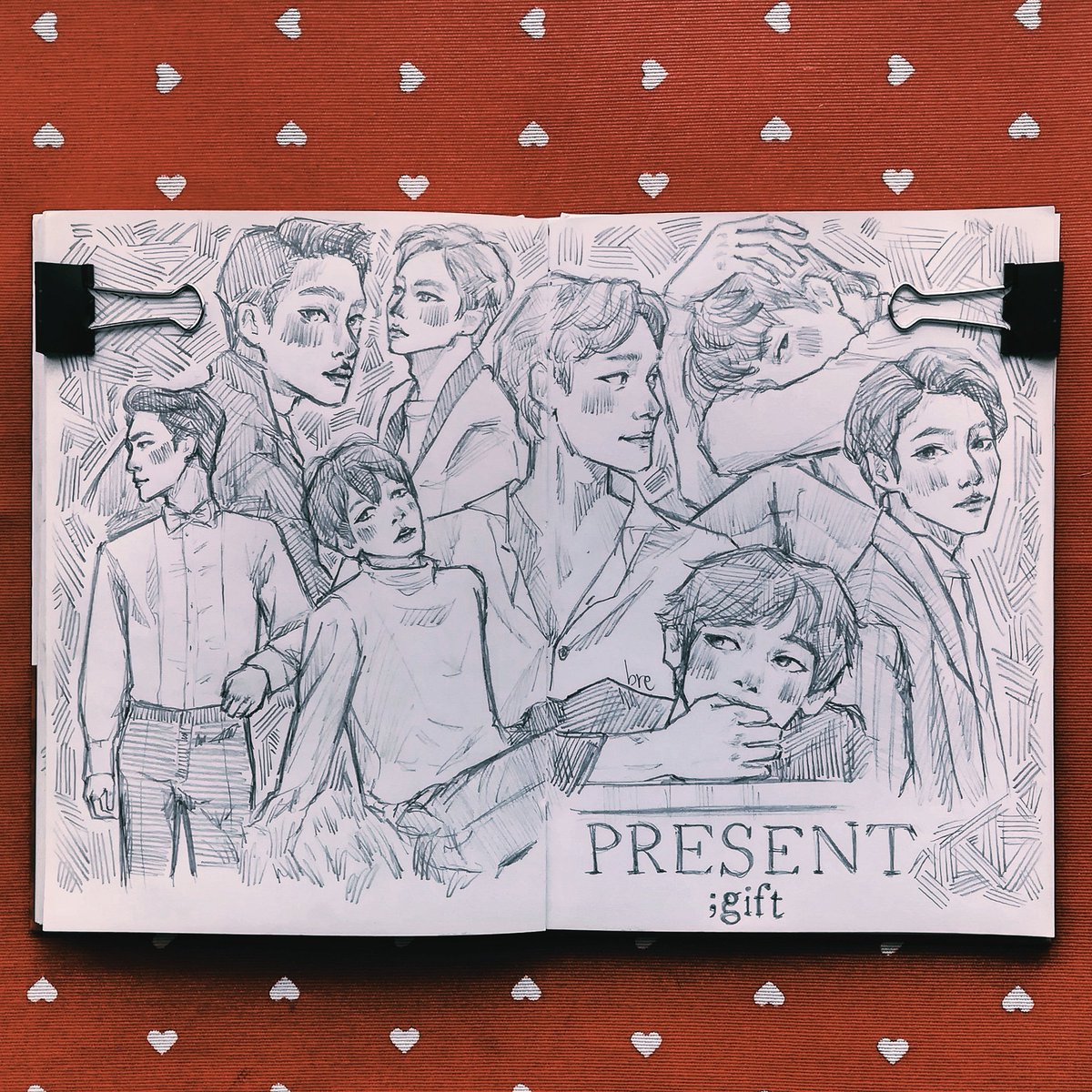 brezz_art's tweet photo. ✨ PRESENT ; gift ✨ [#FANART] 

#EXO #PRESENT_gift #exofanart https://t.co/GoWtTnKgx4