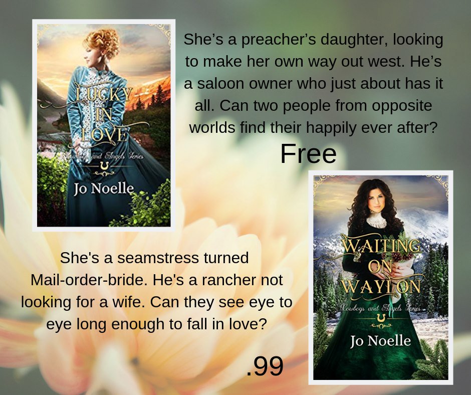 Put the Cowboys and Angels series on your TBR list--get these now! Our first book is free and second 99¢. amazon.com/dp/B076GRD8FP