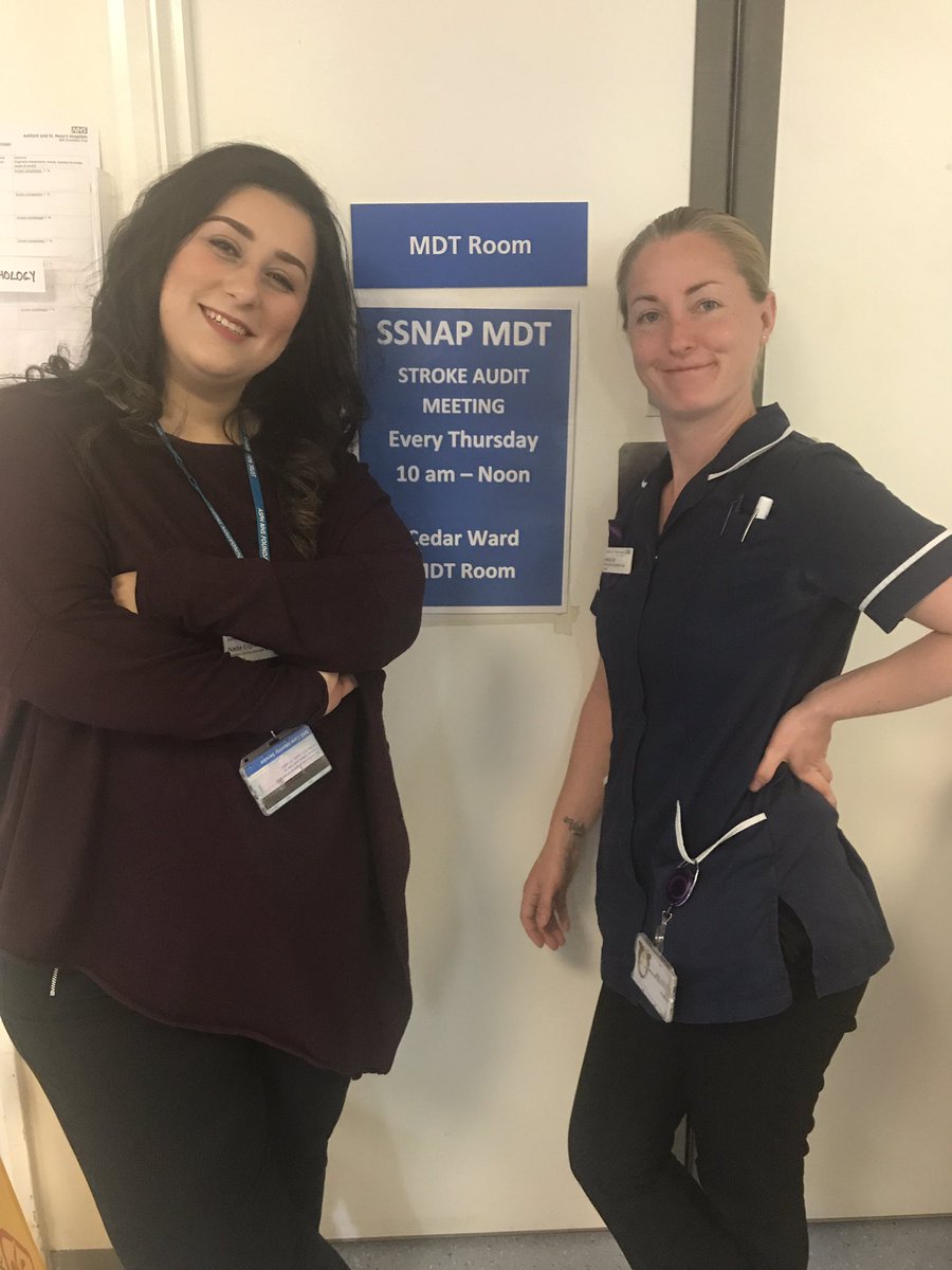 Question about Stroke Audits? Advice about the Stroke Proformas? Want to get involved? Please visit our Stroke Aduit drop in sessions every Thursday on Cedar ward, we are here to help and support the team work through the paperwork! <a href="/ASPHFT/">Ashford & St Peter's</a> <a href="/AsphftS/">ASPHFT_Stroke</a> <a href="/suehardy62/">Susan Hardy</a> <a href="/SuzRankin/">Suzanne Rankin</a>