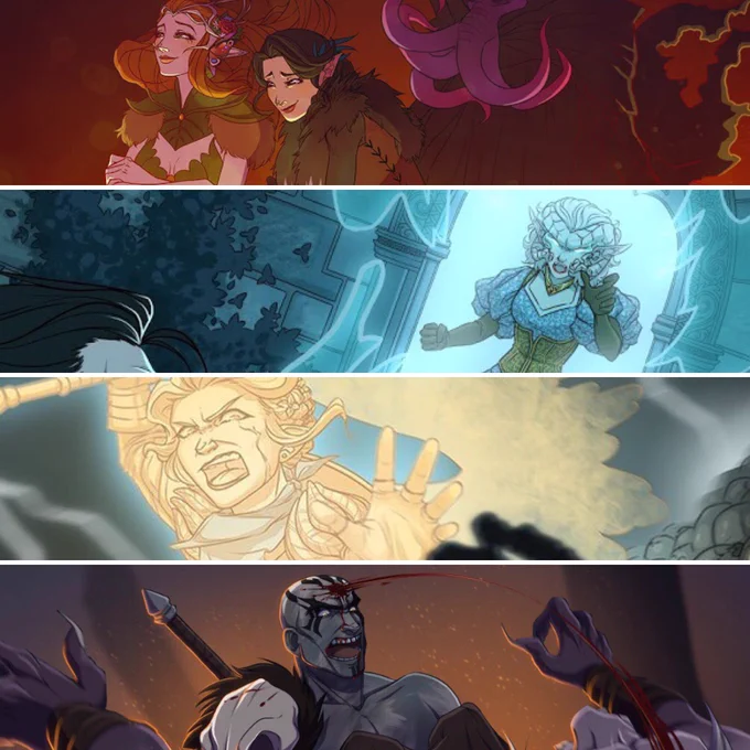 Super excited to announce that - at long last - you can now order my Critical Role art prints direct from my store ??✨ Have at `em, folks! https://t.co/8WOOh3DWGI 