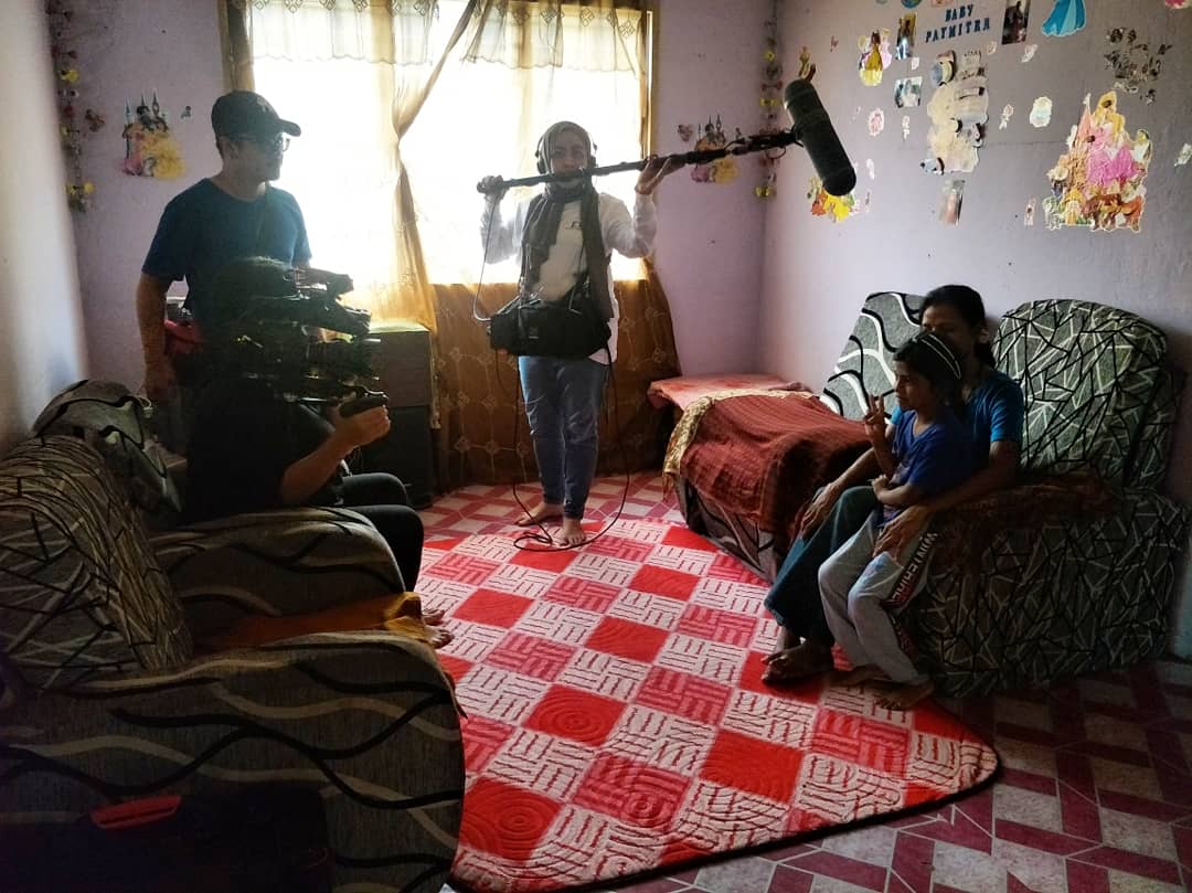 freedomfilmfest's tweet photo. 🎥 🔊 Some highlights from our recent 4-day workshop on audio/visual with French sound expert Martin Gracineau &amp; German cinematographer Sebastian Winkels. Special thanks to the German-French Cultural Fund Programme for funding this workshop! We learnt a lot!  #DareToDocument https://t.co/wI2rJxjU9e