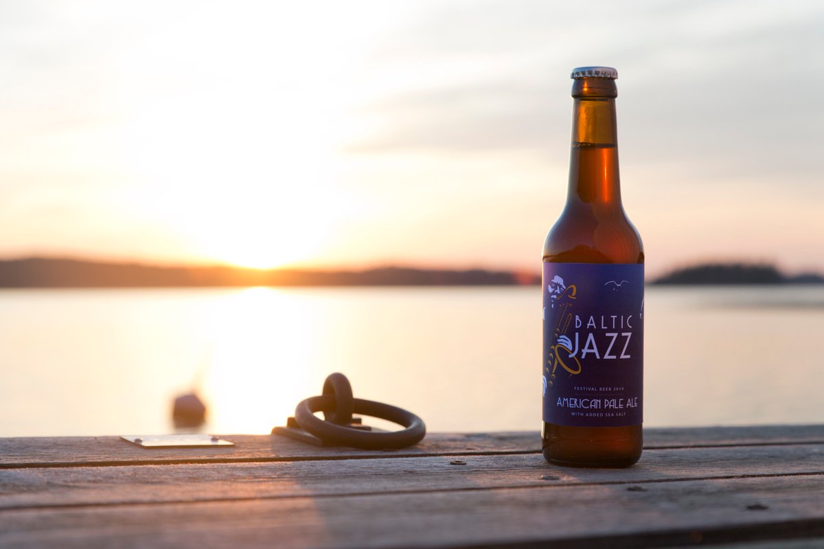 Together with Kimito Brewing, Baltic Jazz will launch a festival beer! The beer, an American Pale Ale with added sea salt, will be available in a limited edition during the 2019 festival.