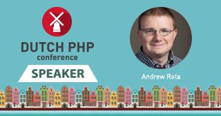 Andrew Rota will talk about "Performant APIs with GraphQL and PHP" Integrating React.js into a PHP application" or follow his tutorial "Build a GraphQL API with PHP " at #DPC19. Check out the abstracts at ow.ly/XaC030oBZZC <a href="/AndrewRota/">Andrew Rota</a>
