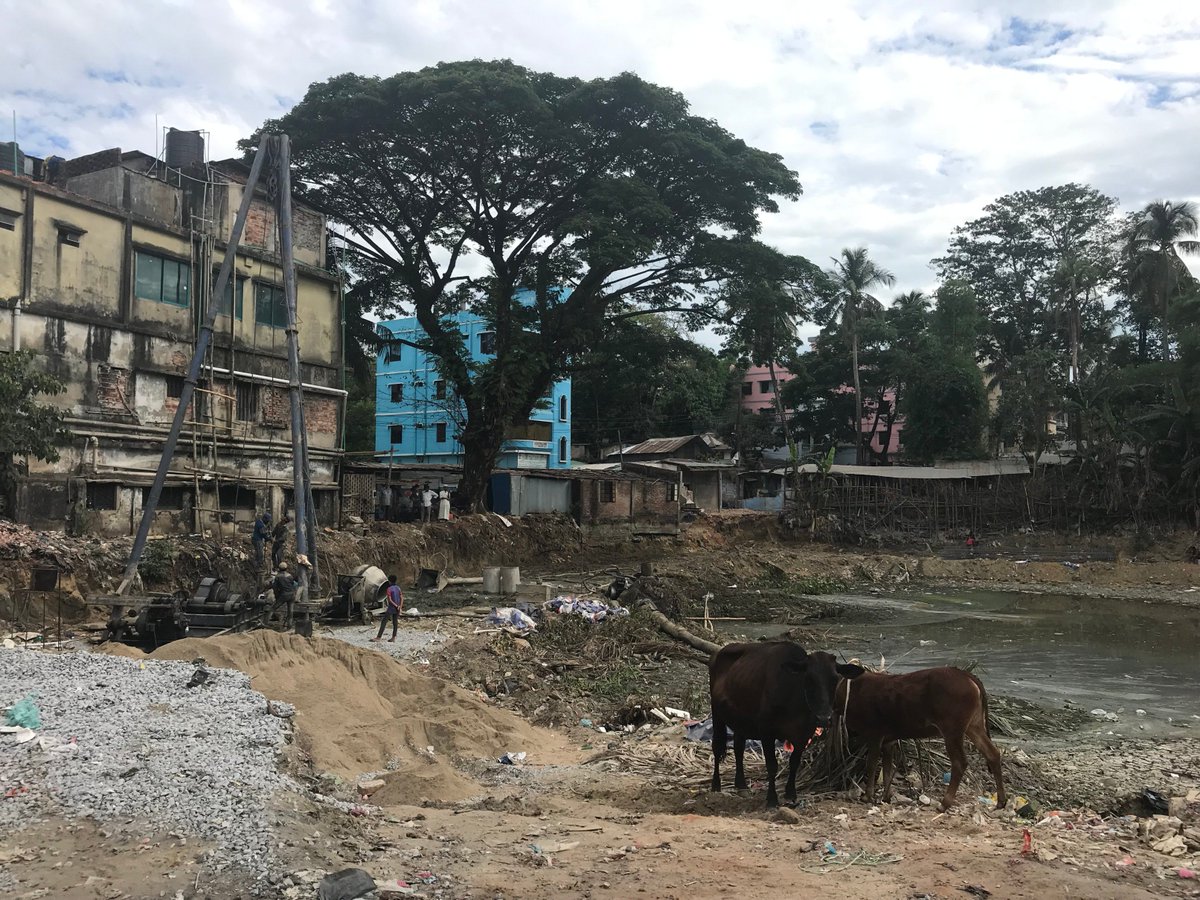 kevtravel's tweet image. My Bangladeshi take on Constable&apos;s &quot;Haywain&quot;.  Proud to be working in Cox&apos;s Bazar for WHO.