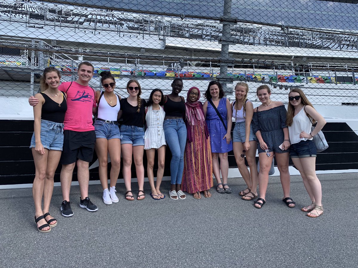 Toured Daytona Racetrack and spent some time at Daytona Beach.. what a great way to wrap up the trip &amp; deca season 🌞🌞