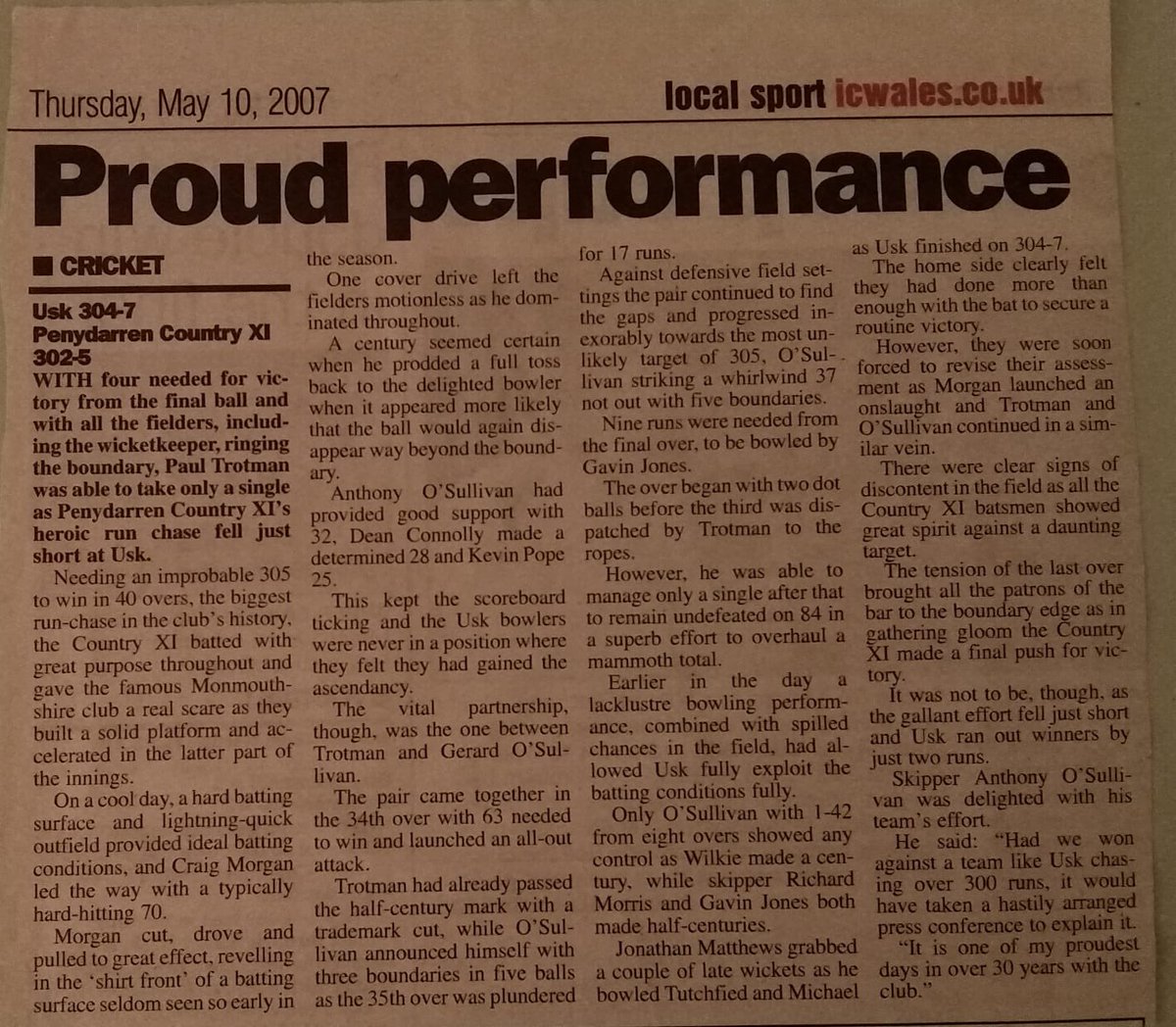 Penydarren Country XI Cricket Club 🏏 tweet media