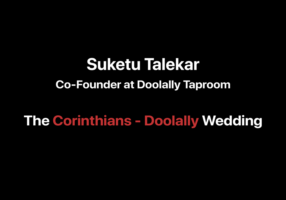 Nodd_App's tweet photo. In this video of the 43rd NCIE Mumbai Meet, Suketu Talekar talks about how did @godoolally became a part of @corinthianspune:
https://t.co/tjQjDRPTrx 

His Profile: https://t.co/hrYdUtlWpA …

Music Credits: The Lannister Song by Александр Рассказов (https://t.co/wAguoRWFWX ) https://t.co/kU6HBZsLwD