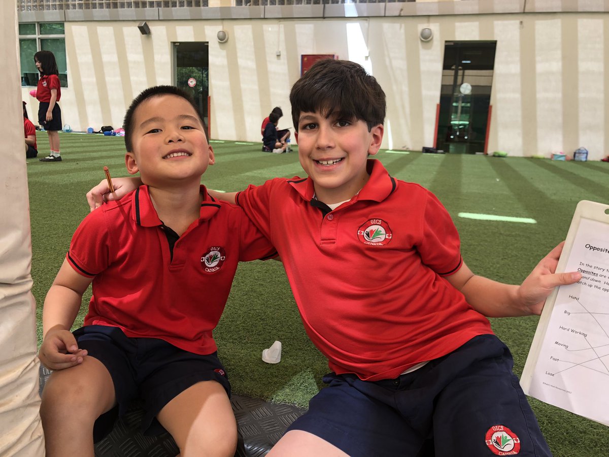 InquiryWithCT's tweet photo. Grades 1 &amp; 3 Reading Buddies read a variety of fables throughout the month of April— a great way to reinforce #MoralEd principles through literacy. #WeLoveThirdGrade #OICSnewsletter @ms_amank @UAEMoralEdu @OICS_Dubai https://t.co/p6lz5njDi7