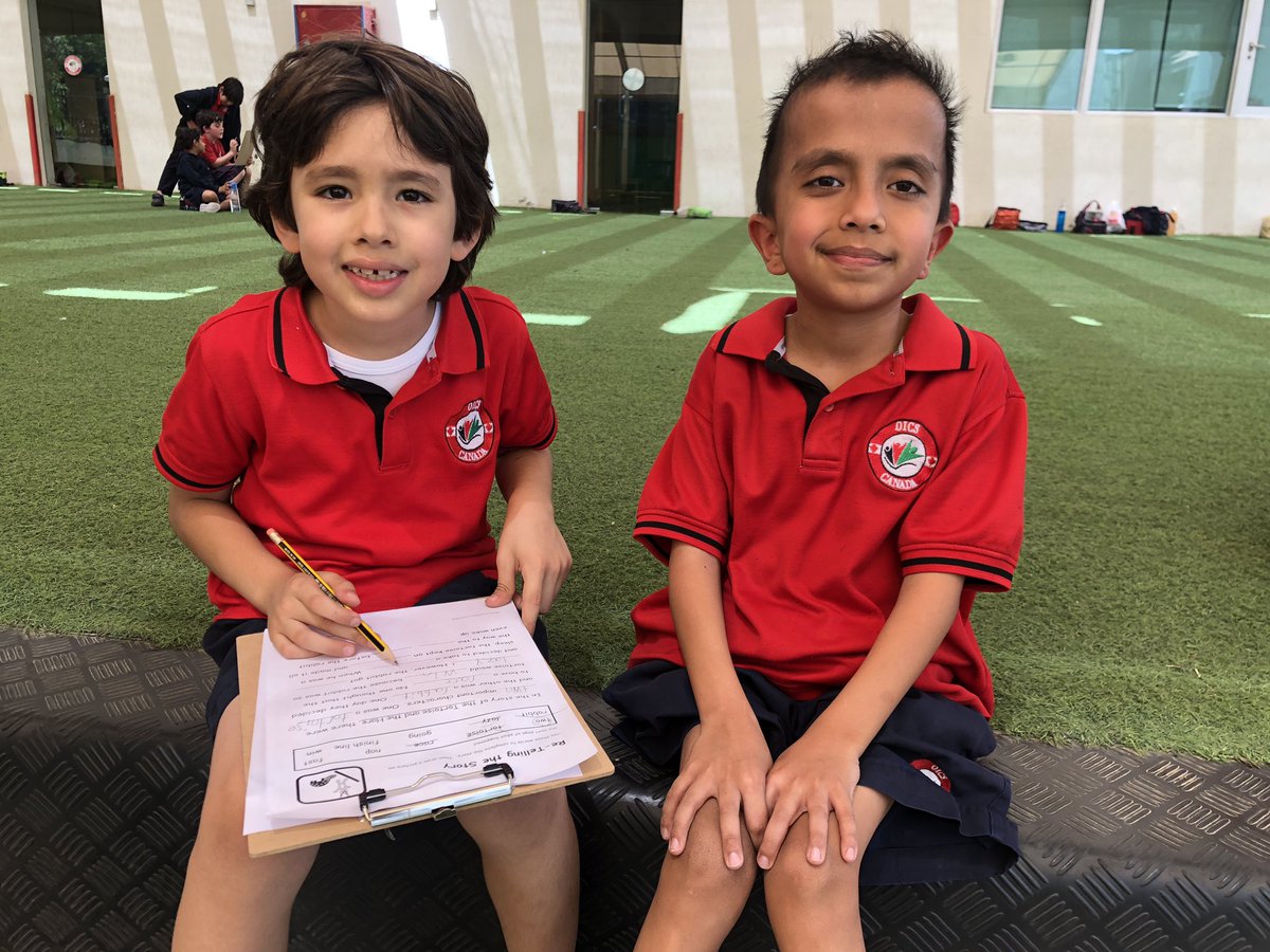 InquiryWithCT's tweet photo. Grades 1 &amp; 3 Reading Buddies read a variety of fables throughout the month of April— a great way to reinforce #MoralEd principles through literacy. #WeLoveThirdGrade #OICSnewsletter @ms_amank @UAEMoralEdu @OICS_Dubai https://t.co/p6lz5njDi7