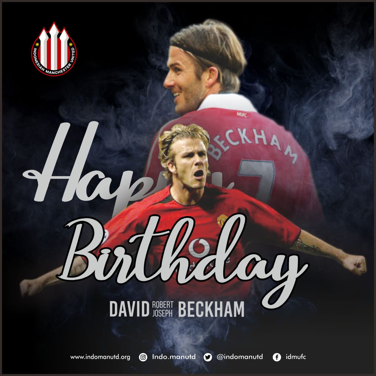 Happy Birthday David Beckham! 