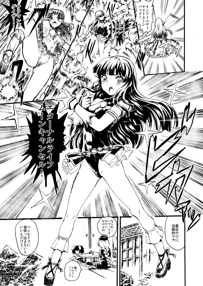 ソウ様の魔法少女な姫様のえろすまんが描いてます。 