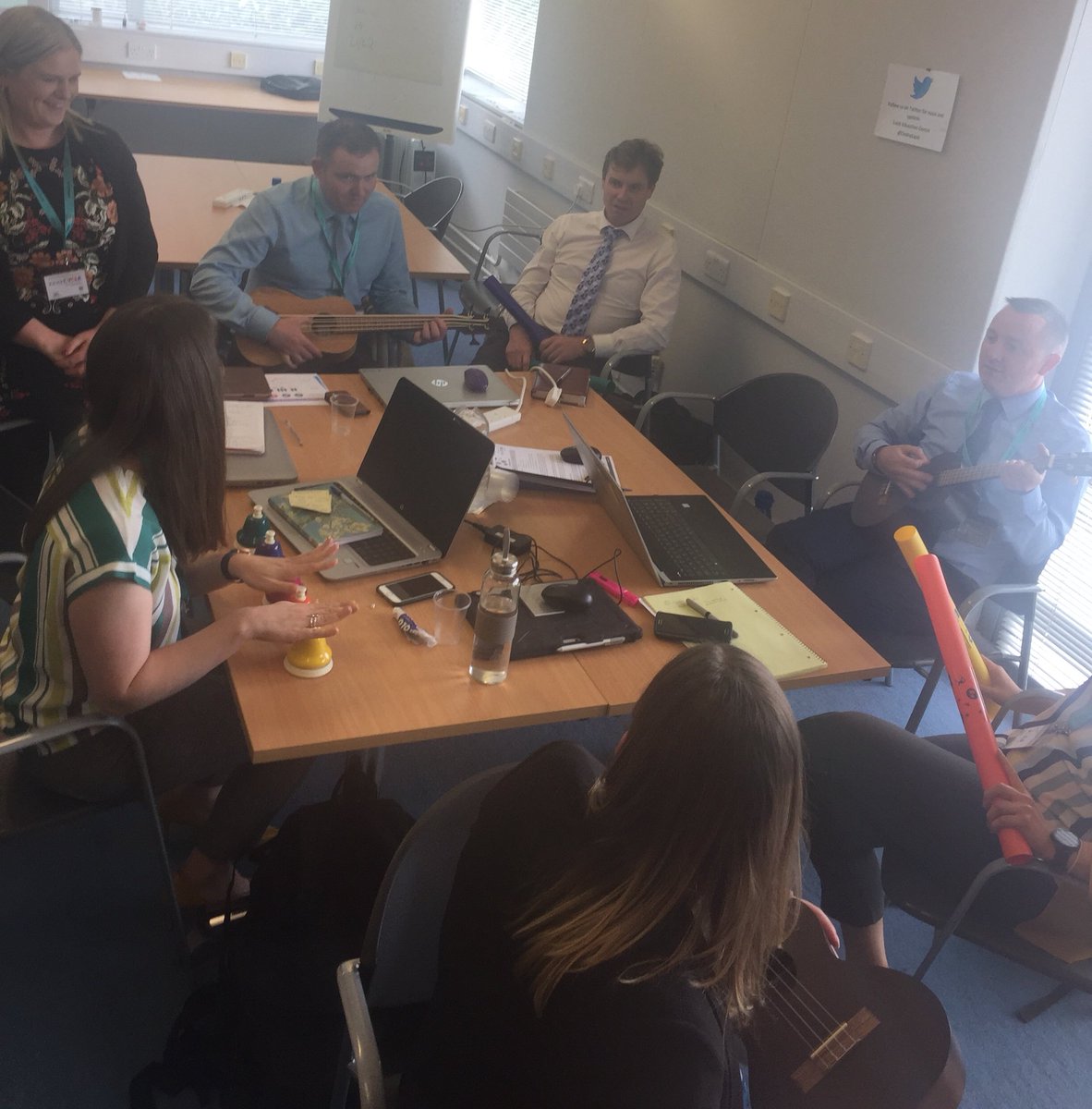 JctMusicEdu's tweet image. Professional Learning Framework: Ensuring the task gives every learner the opportunity to engage with the learning. Creating music through instruments and laptops. #DevelopmentStrategy #Funandengaging @JCforTeachers @NCCAie @SSEinspectorate