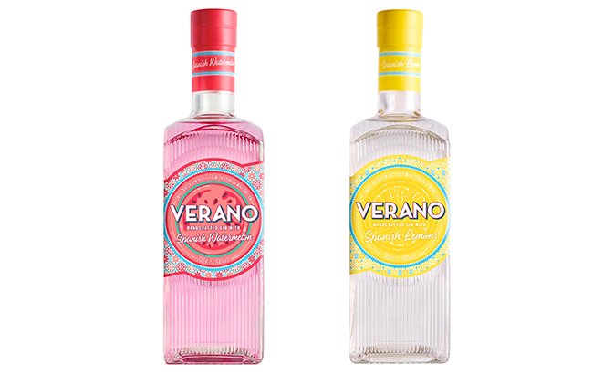 DrinksDaily's tweet photo. Wm Grant have launched 2 flavoured gins called Verano through the Asda supermarket chain and have gained a national listing in Stonegate pubs. https://t.co/qusNxxguKm