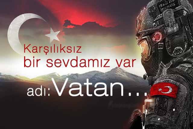 Karşılıksız bir sevdamız var
Adı;VATAN...🇹🇷

#TürkSilahlıKuvvetleri #Asker #Polis #Vatan #Türkiye #Komando #Şehit #Gazi #TürkBayrağı #TCyiSeviyoruz