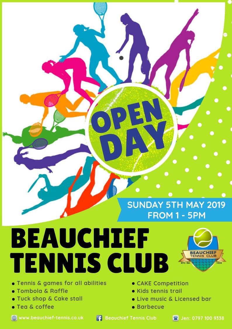 Beauchief Tennis (@beauchieftennis) on Twitter photo 🎾🎾Come down and join us for our open day on Sunday from 1pm. Fun and games for all ages and abilities on and off court 🎾🎾 @Sheffieldissuper @sheffieldtennis @yorkshiretennis <a href="/LTANorth/">LTA North</a> <a href="/MatchpointMGMT/">Matchpoint Management</a> <a href="/clubrackets/">Ian</a> <a href="/TennisDerbs/">Tennis Derbyshire</a> <a href="/AbbeyLanePS/">Abbey Lane</a> <a href="/Greenhill_Sch/">Greenhill School</a> <a href="/iLoveS__/">#iLoveSheffield</a> 🎾🎾Come down and join us for our open day on Sunday from 1pm. Fun and games for all ages and abilities on and off court 🎾🎾 @Sheffieldissuper @sheffieldtennis @yorkshiretennis <a href="/LTANorth/">LTA North</a> <a href="/MatchpointMGMT/">Matchpoint Management</a> <a href="/clubrackets/">Ian</a> <a href="/TennisDerbs/">Tennis Derbyshire</a> <a href="/AbbeyLanePS/">Abbey Lane</a> <a href="/Greenhill_Sch/">Greenhill School</a> <a href="/iLoveS__/">#iLoveSheffield</a>