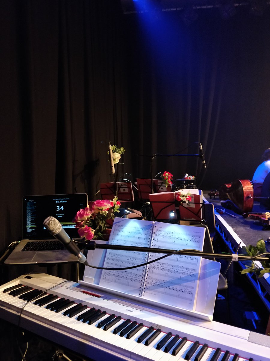 B_McQuigg's tweet image. I like putting the pit band in unique place... My view this week for Spring Awakening, my final University Show - playing till 4th May, 7:30pm in @TheAnnexSoton