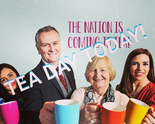 Thank you everyone for all your support <a href="/alzheimersocirl/">The Alzheimer Society of Ireland</a> Tea day. Go raibh maith míle Dáithí.