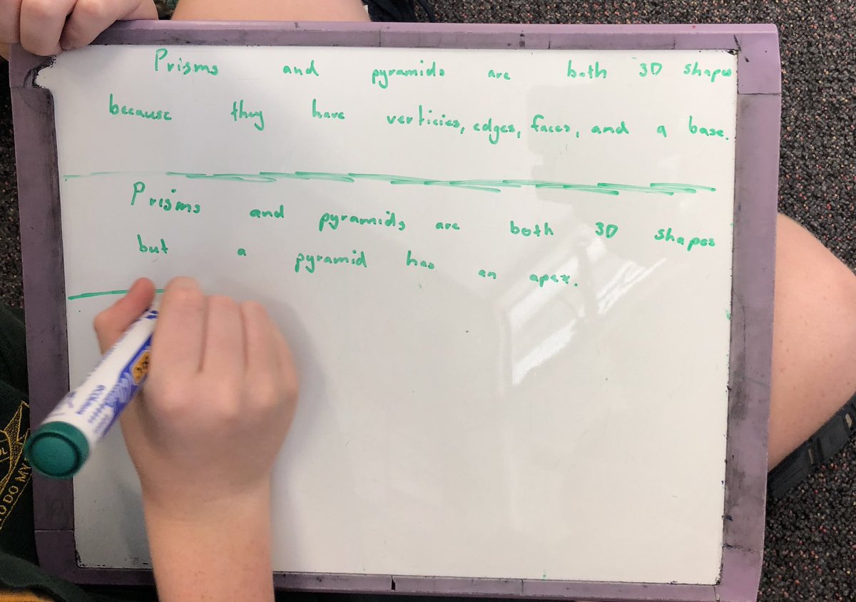 SkermanDanielle's tweet photo. Students using their maths content in Sentence of the Day inspired by #thewritingrevolution and #training247 morning routine. https://t.co/kNxFVSXTbs