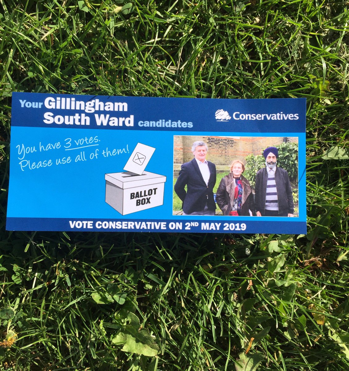 Out &amp; about with brilliant members of <a href="/Conservatives/">Conservatives</a> Gillingham South Team:Heidi Folk Harbans Sidhu &amp; Les Wicks.Great to meet Mr Mustafa thank you for your support.Polling day today polls open 7am till 10pm please remember to vote 🗳. Grateful for your support.👍 <a href="/Conservatives/">Conservatives</a>