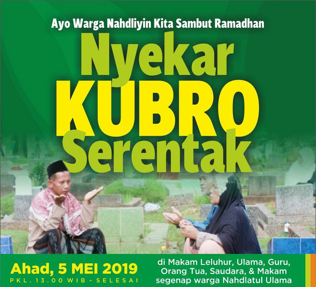 pwnujatim's tweet photo. Aksi keren bersih-bersih makam, demi kenyamanan ziarah kubur menyambut bulan suci Ramadhan 1440 H/2019 M.

#Megengan
#Bersih2Makam
#YukZiarahKubur 
#Nyekar
@nu_online https://t.co/Yab7ybdglx