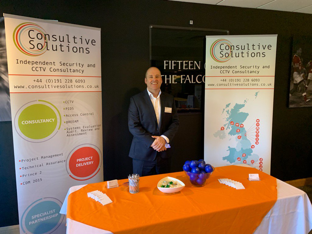 Come and say Hi to Derek and Steve at today's North East Expo, with <a href="/Freshstartevent/">Fresh Start Events</a>. They are on Level One, Stand GS01.  #NEExpo #Security #Consultant
