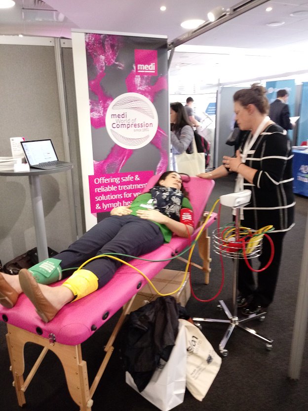 mediUKLtd's tweet photo. We're at @TVSUK taking ABPI readings in less than a minute #accurateABI #3Cuffs #Not8Cuffs #TVS2019 #ProbablyTheBest #ABPI #legsmatter https://t.co/U4euI8lbi9