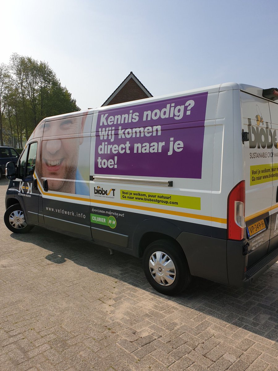 hoppatee! biobest komt weer een legertje beestjes brengen die ons meehelpen om  'minderlieve' beestjes op te ruimen. #hypoaspis #googlehetmaar