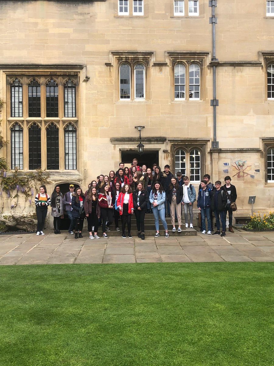 Pupils spent a very informative day at Oxford University yesterday. Maybe we will see some of them attending in the future 🤞🏻