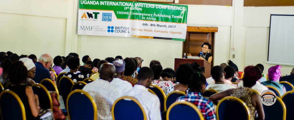TrustAwt's tweet photo. #TBThursday 
Bibi Bakare-Yusuf of Cassava @CassavaRepublic was the guest speaker at the 3rd edition of #UIWC in 2017.

This year we make history yet again with Jackie Kay as our guest speaker at the 4th edition of the #UIWC19 ,15th-17th May at Fairway hotel.

#RightToWrite https://t.co/1tSeUuLlaJ