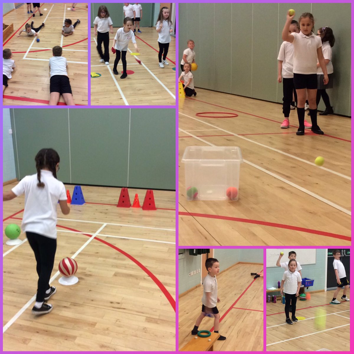 chapelhallPS's tweet photo. P2/3 are having great fun trying to hit their targets 🎯 the challenges are getting harder and harder but we keep trying. #determinedlearners #challengeaccepted @NLActiveSchools https://t.co/fx7MbmNZ3d