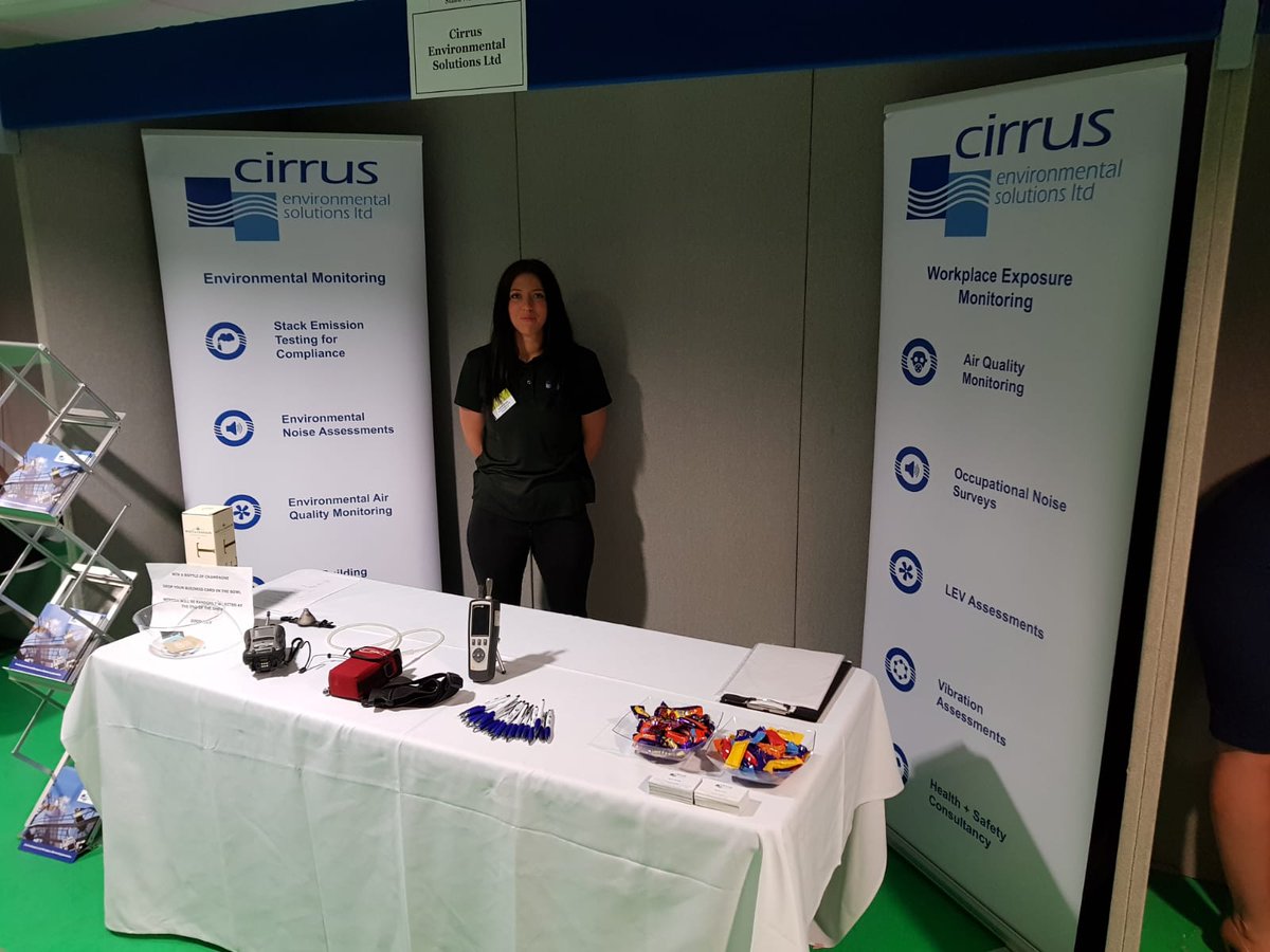 Come and see us at North East Expo today for all of your environmental consultancy needs! We have a fantastic competition running! #neexpo #northeastexpo #cirrusenv #localbusiness #northeastbusiness #environmentalmonitoring