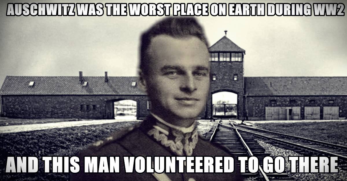 Today is #HolocaustRemembranceDay, 

so remember the man who tried to stop it, and volunteered to go to #Auschwitz to report to the world about the German mass slaughter of Polish and European Jews happening there, 

Captain #WitoldPilecki. 

Read more - dispropaganda.com/single-post/20…