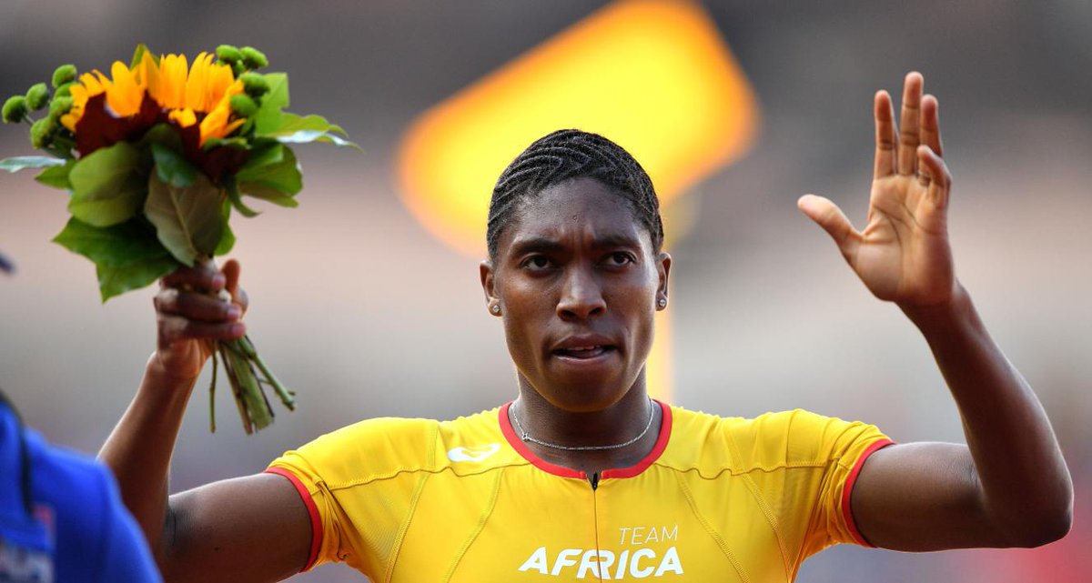BBCSport's tweet photo. Fans have urged Caster Semenya not to quit athletics after she posted a cryptic tweet following the loss of her appeal against regulations restricting testosterone levels in female runners.

Full story ➡ https://t.co/HqBmH4EzcW https://t.co/zltz4BBd0s