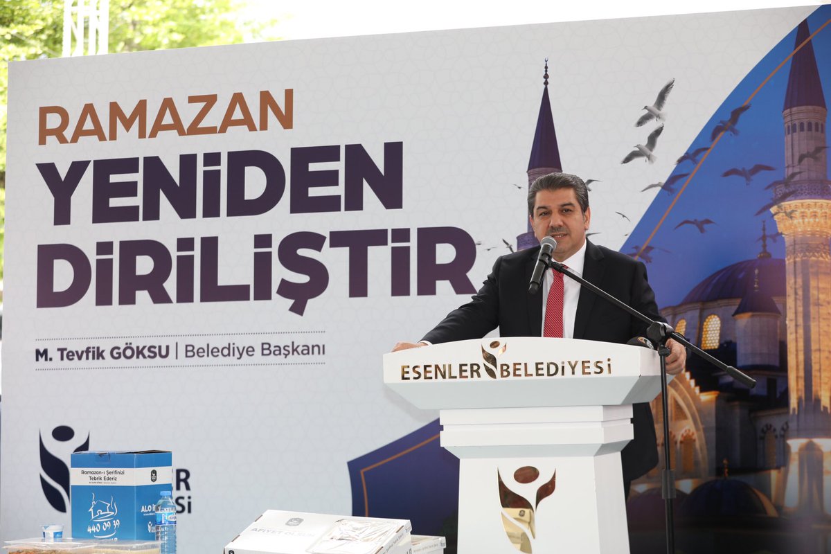 tevfikgoksu's tweet photo. Önümüzdeki hafta itibariyle başlayacak mübarek Ramazan ayı boyunca ilçemizde yapacağımız hizmetlerimizin tanıtımını yaptık. https://t.co/rnQHab0ar5