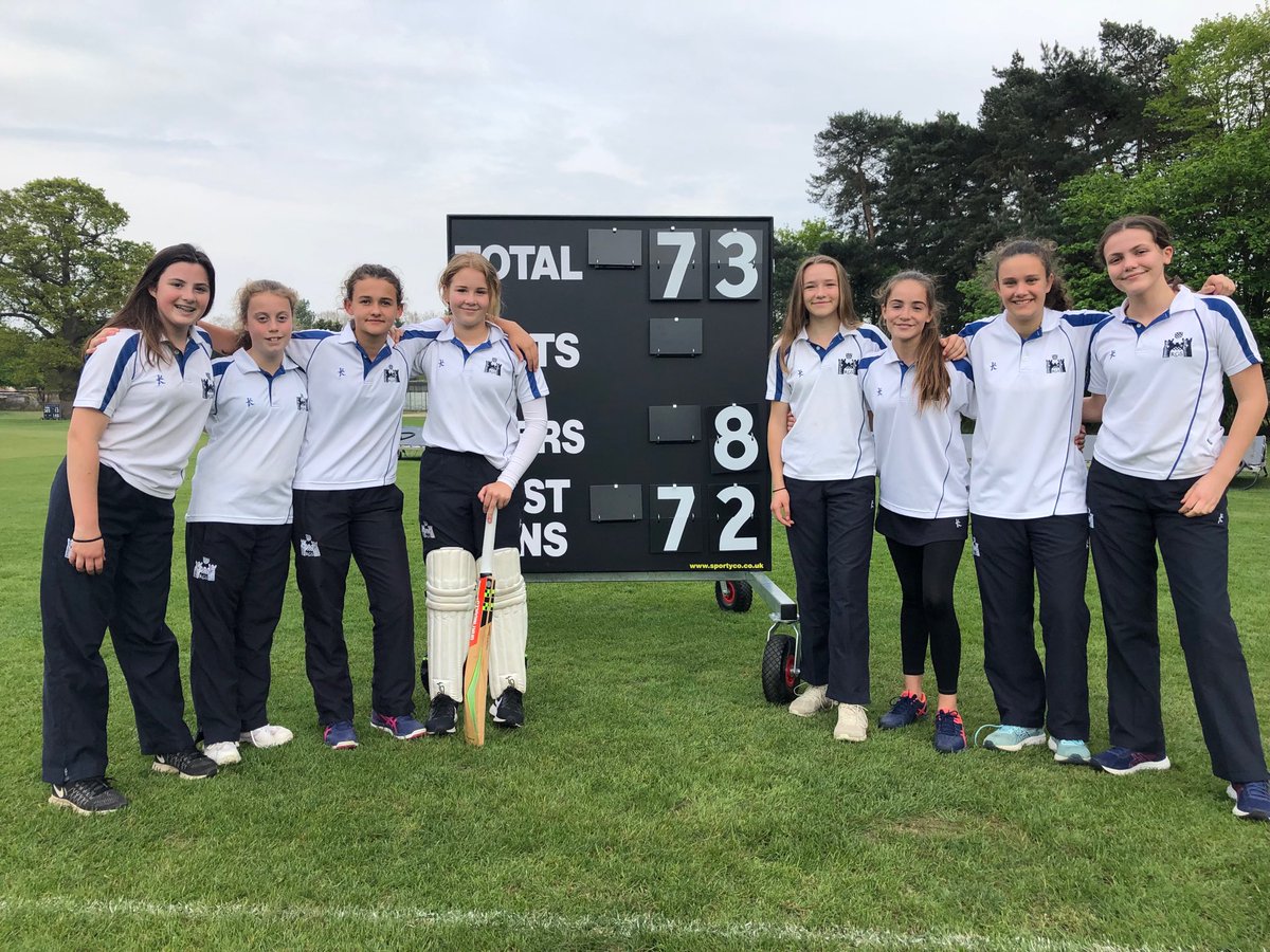Well done to the U13’s .... tidy win ⁦<a href="/RGSSport/">Reigate Grammar Sport</a>⁩  ⁦<a href="/RGScricket/">RGS Cricket</a>⁩