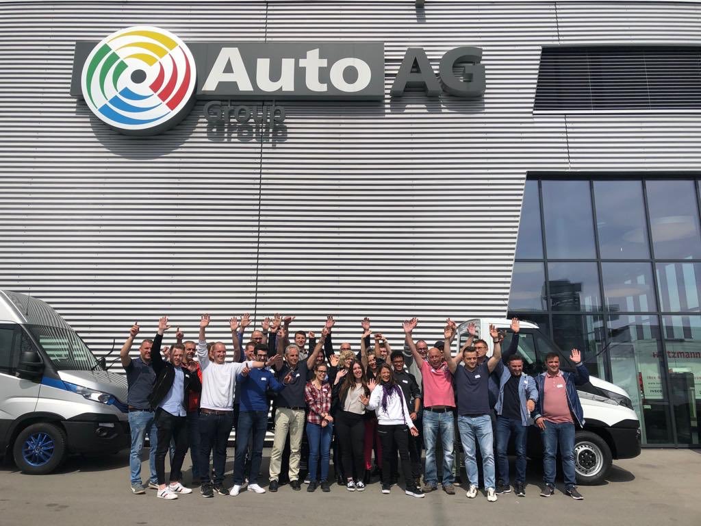 zieglermarc's tweet photo. An unserem zwei mal jährlich stattfindenden Welcome Day dürfen wir heute 30 neue Mitarbeiter bei der Auto AG Group begrüssen. Herzlich willkommen im Team und auf eine tolle Zusammenarbeit!
#geserfahrzeugbau #autoagtruck #autoaggroup #autoagrothenburg #nutzfahrzeug #iveco https://t.co/eVYGlbWEoF