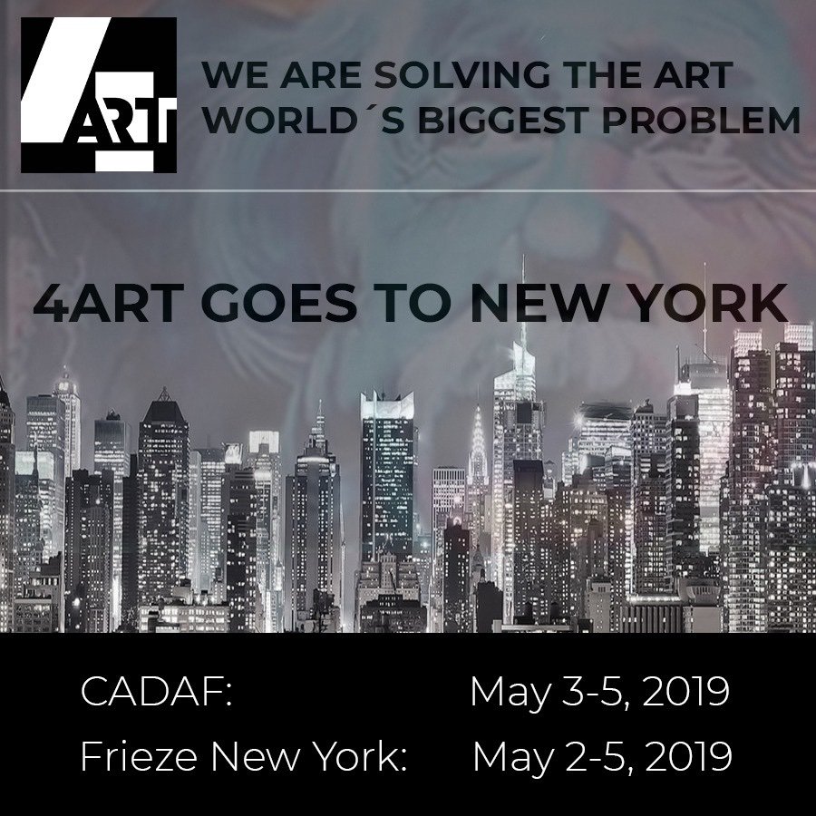4ARTechnologies's tweet image. #4ARTechnologies is visiting one of the world's cultural, artistic and entrepreneurial centers of the world: #newyork! It will be a few very eventful days, with two major art events, countless meetings with investors and partners and a very special announcement. #Frieze #cadafny