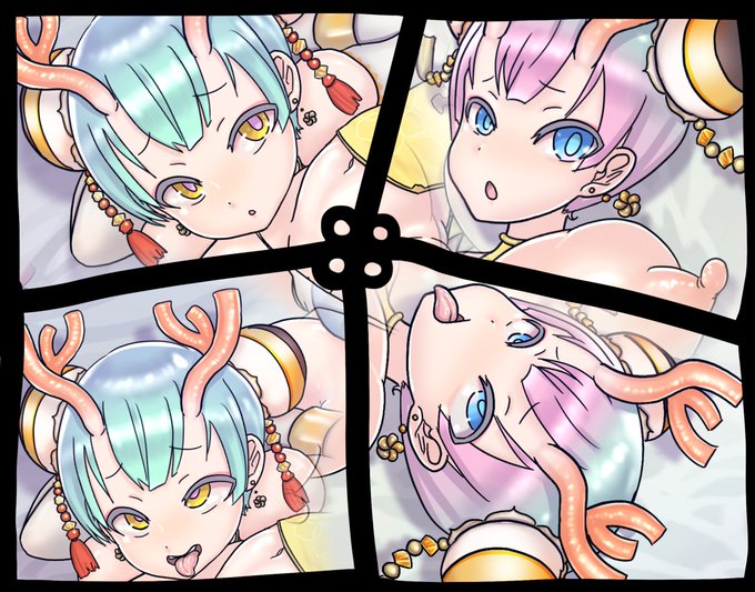 [R-18] やどのーちさんちのオウメイちゃん #むちむち #ロリ巨乳 #異物挿入 #アヘ顔 https://t.co/Gb6MMIoZhs 