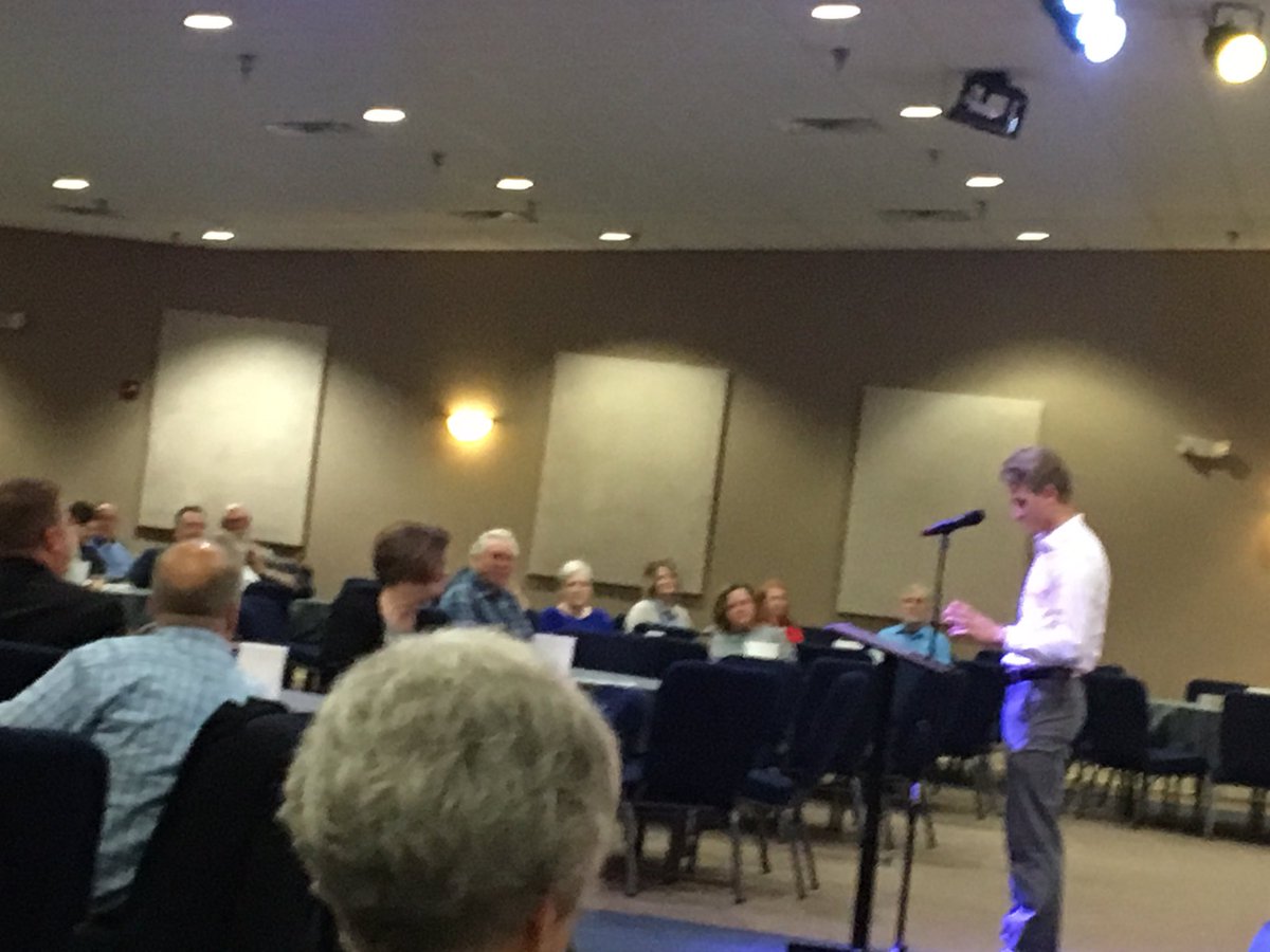 From Chamber Choir senior Paden at the Nixa Ministerial Alliance Prayer Breakfast, “Prayer is about a growing relationship with God.”