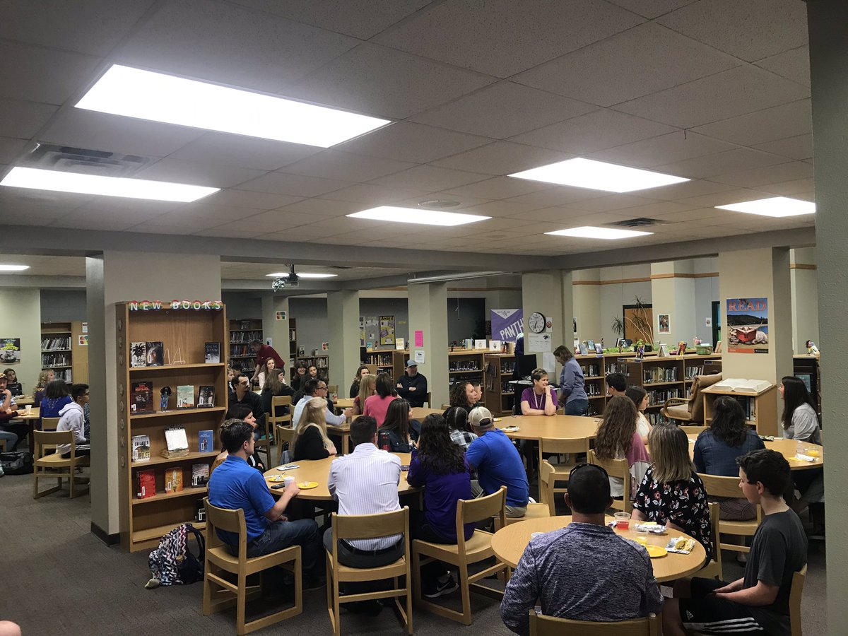 We have a full house this morning for 7th grade Breakfast of Champions.