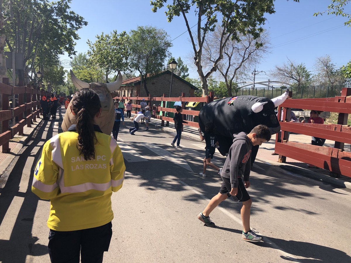 MariaRosa_AA's tweet photo. Finaliza el divertidísimo #encierro infantil #LasMatas está en #FiestasSanJose2019
#ToroSelfie #LasRozasSegura https://t.co/DsHpYw6cz6