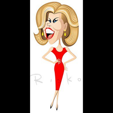 Happy Birthday, Christine Baranski! (art by aka Catman ) 