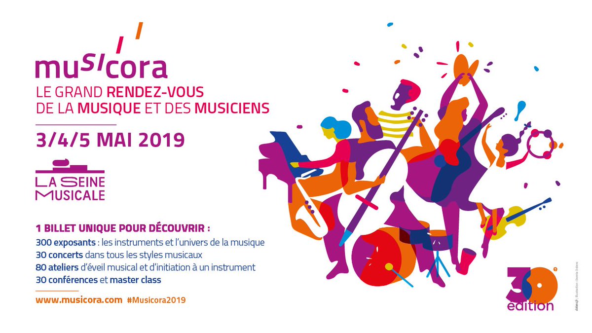 VMSF_org's tweet photo. Pendant #Musicora2019, venez découvrir les équipes de VMSF dès demain :
 📍 sur son stand LA 26;
 📍 lors d'une conférence au New Rose de JC Borrens, responsable pédagogique VMSF;
 📍  en participant à un Escape Game Musical 
https://t.co/k1E2DhZTJ8 https://t.co/lBc21LuE0g